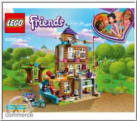 LEGO Friends Anleitung Freundschaftshaus  41340  Neu